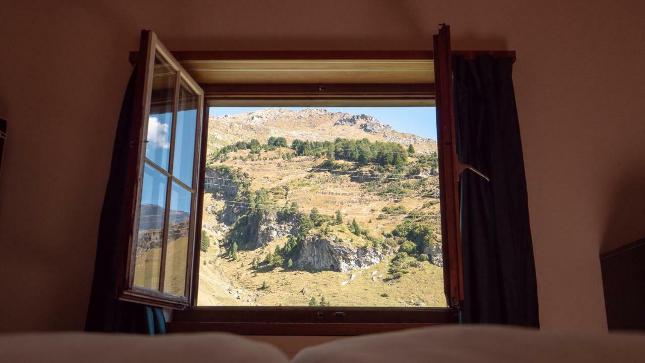 Ferienhaus Septimer Bivio Bagian luar foto