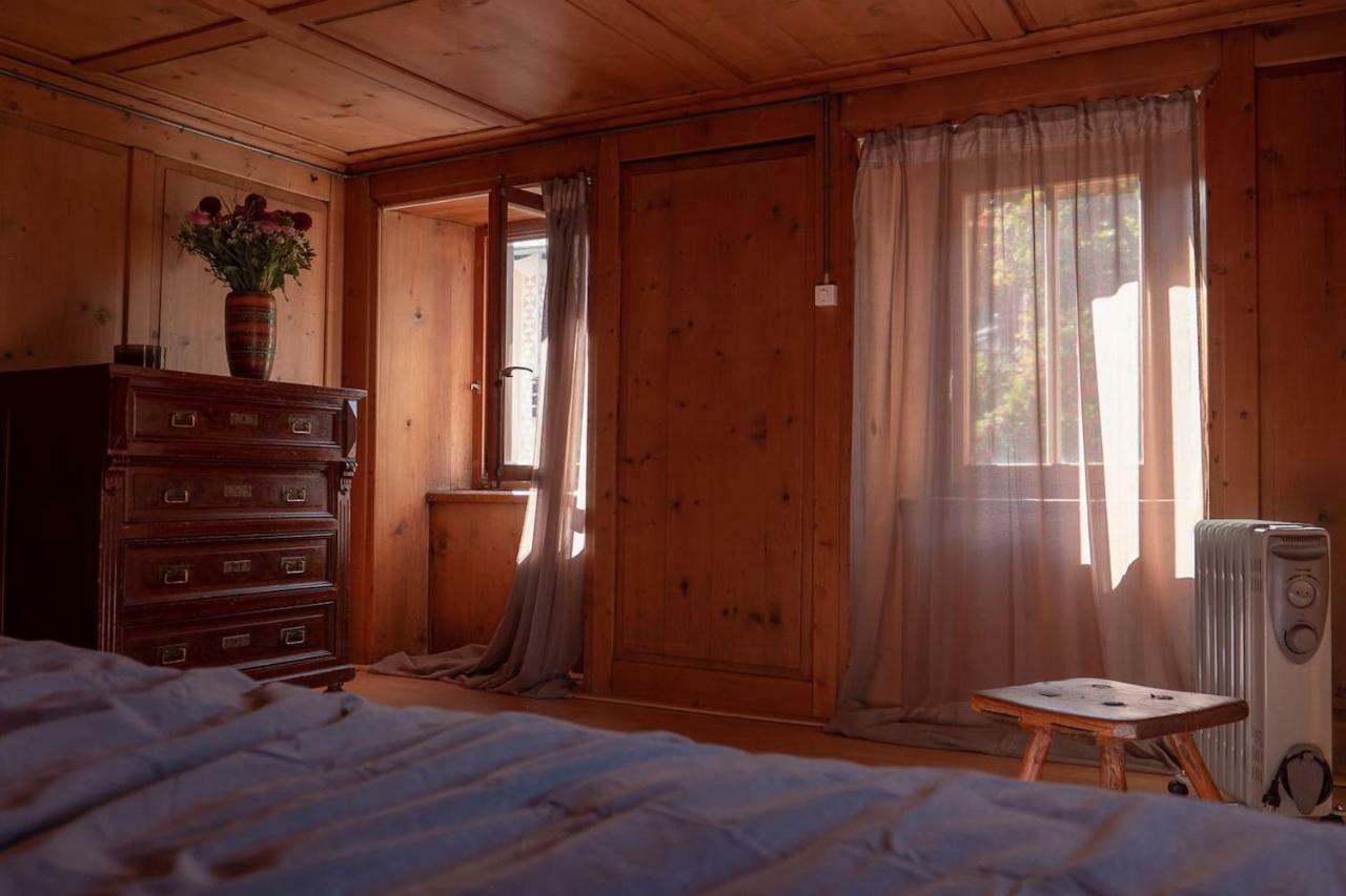 Ferienhaus Septimer Bivio Bagian luar foto