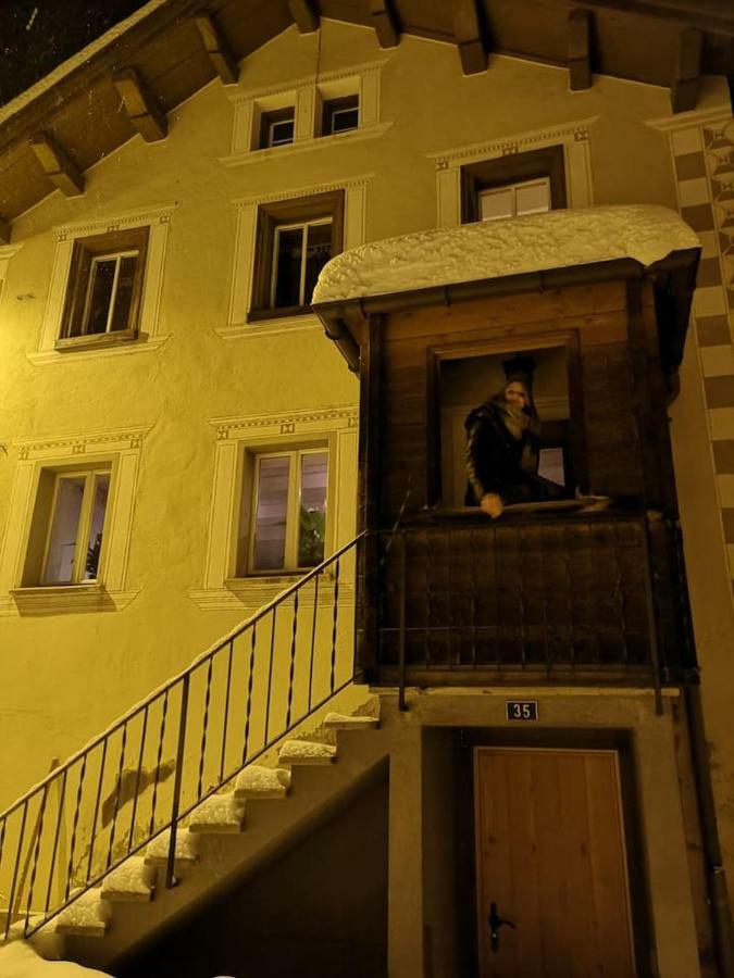 Ferienhaus Septimer Bivio Bagian luar foto
